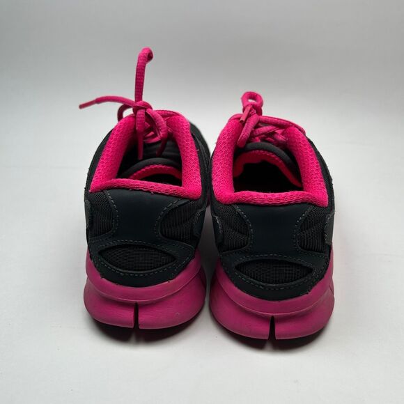 Nike Free Run 616698-001 Pre Owned Girls Size 4Y, Color Pink - Picture 4 of 10